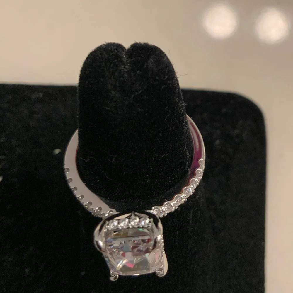 2ct Radiant Cut Ring - Picture 10 of 15